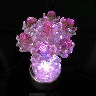 led rotating crystal stand for sale
