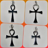 solid silver ankh cross for sale