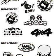 4x4 decals for sale