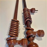 wooden curtain poles for sale
