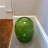 opaline vase green for sale