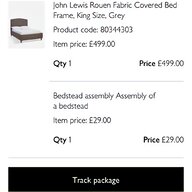 john lewis bed frame for sale
