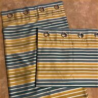 next teal stripe curtains for sale
