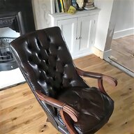 leather chesterfield chair for sale