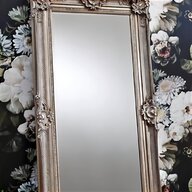 silver enamel mirror for sale