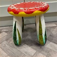wooden toadstool for sale