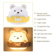 bear night light for sale