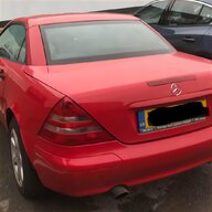 red mercedes clk convertible for sale