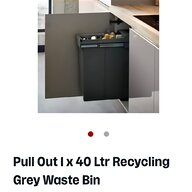 pull waste bin for sale