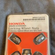 locking wheel nuts honda for sale