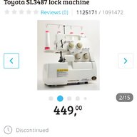 toyota overlocker machines for sale