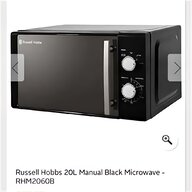 russell hobbs microwave black for sale