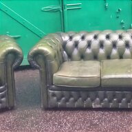green leather chesterfield for sale