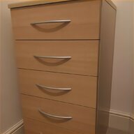 5 drawer chest beech for sale