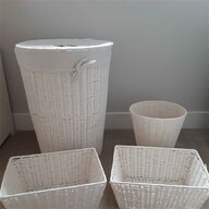 wicker laundry basket for sale