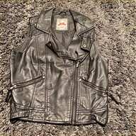 leather sleeveless jacket for sale