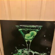 kitchen glass splashbacks green for sale