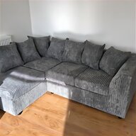 grey fabric corner sofa for sale
