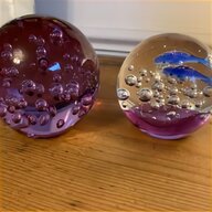 large glass paperweight bubbles for sale