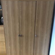 triple oak wardrobe for sale