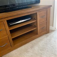 solid oak tv units for sale