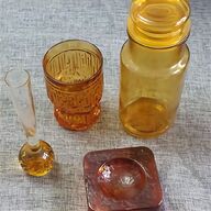 amber glass jars with lids for sale