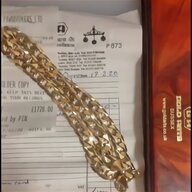 solid gold curb chain for sale