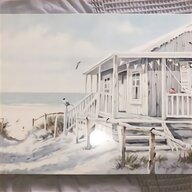 beach hut art for sale