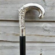 silver walking stick for sale