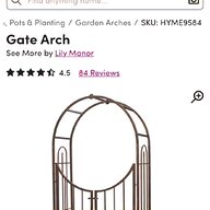 arched trellis for sale