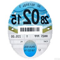 car tax disc for sale