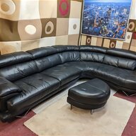 dark brown leather corner sofa for sale