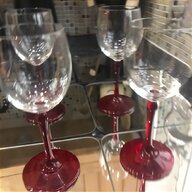 cranberry wine glass for sale
