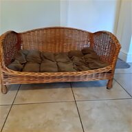 wicker dog bed for sale
