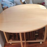 drop leaf table and folding chairs for sale