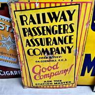antique railway signs for sale