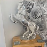 horse statue silver for sale