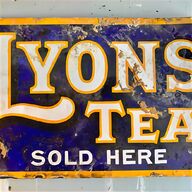 lyons enamel sign for sale