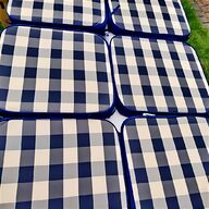 gingham chair pads for sale