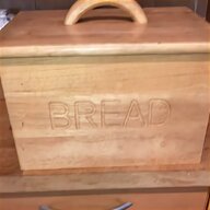 wooden bread bin for sale