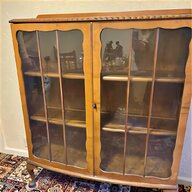 antique oak display cabinets for sale