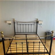metal king bed black for sale