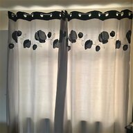 purple patterned eyelet curtains for sale