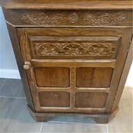 antique oak display cabinets for sale