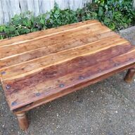 chunky wood table for sale