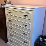 white wide chest drawers for sale
