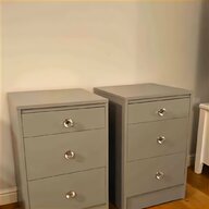 bedside drawers x 3 for sale