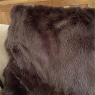 fur throw for sale