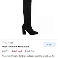 knee boots for sale