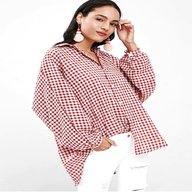gingham blouse for sale